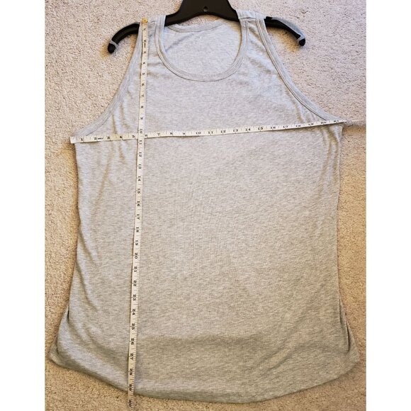 Bundle: 2 Danskin Rayon Blend Ribbed Tank Tops, 1 Grey 1 Lavender size 2X NWOT - Picture 4 of 9